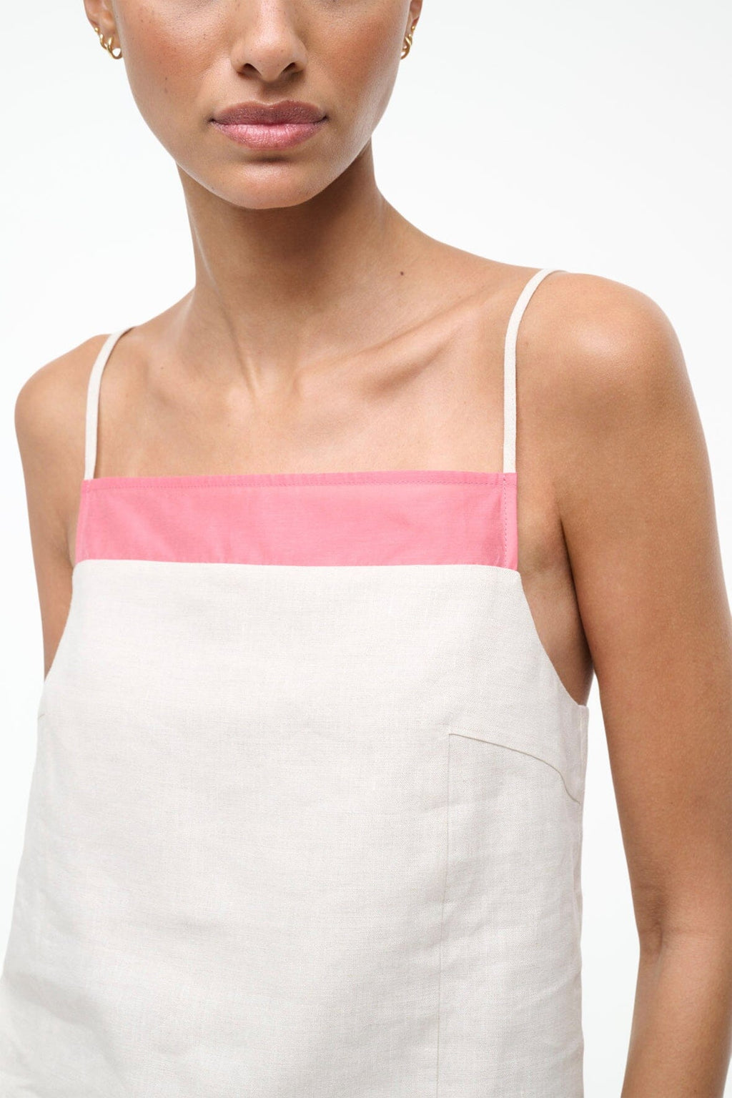 MAISIE LINEN TOP | BLUSH CANYON
