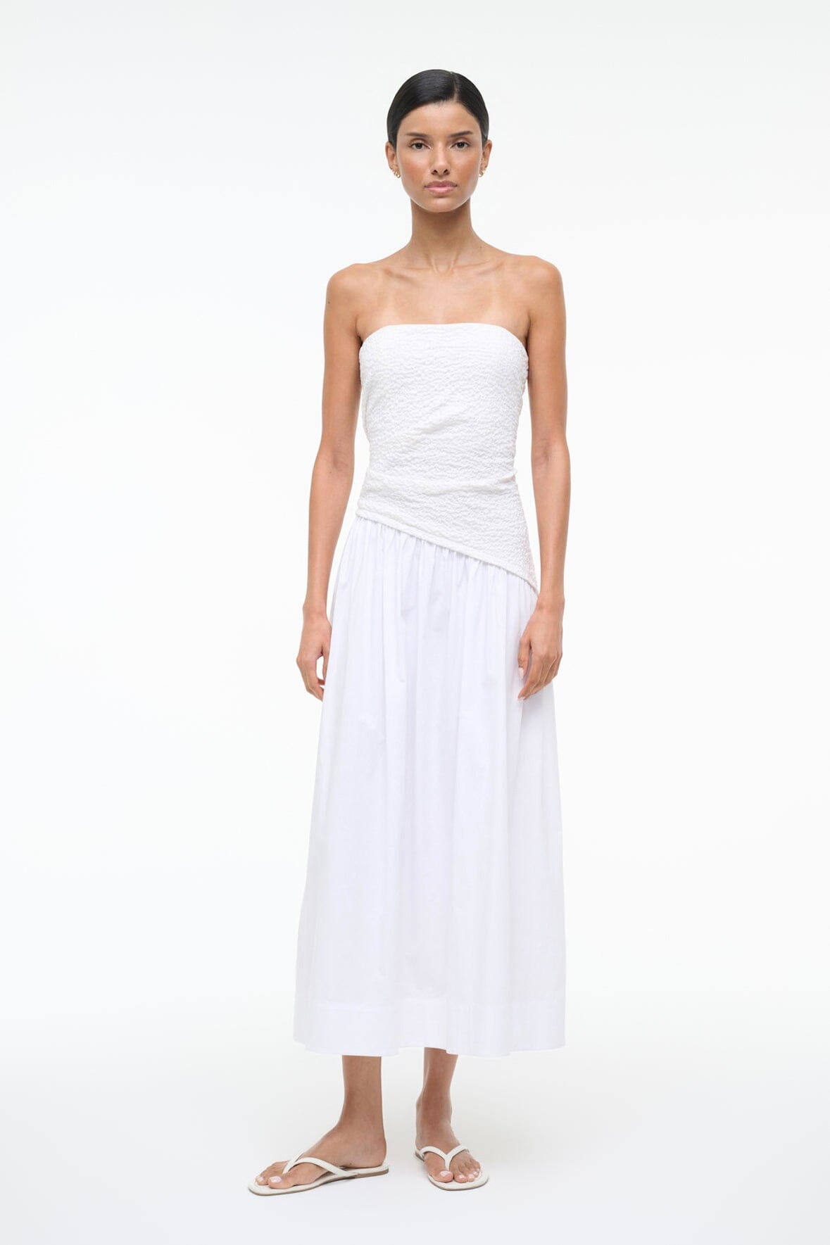 NIA DRESS | WHITE