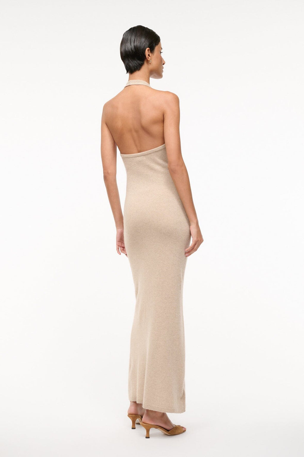 CANELA CASHMERE DRESS | STONE