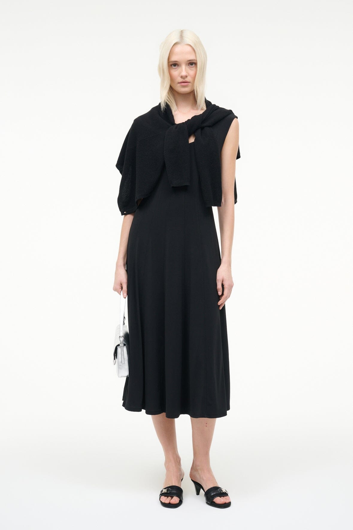 CHARLOTTE JERSEY DRESS | BLACK