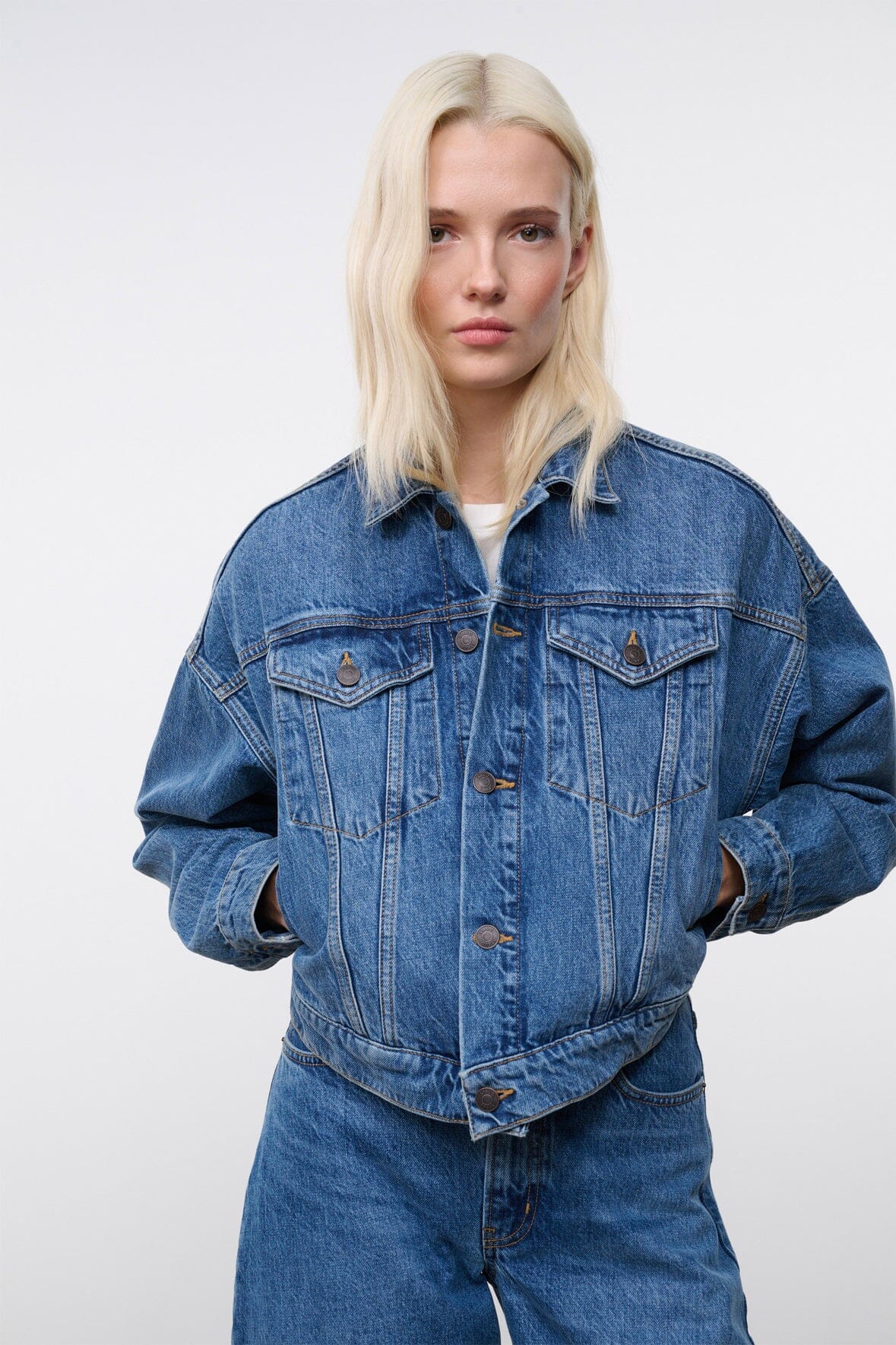 GLEN DENIM JACKET | VINTAGE WASH