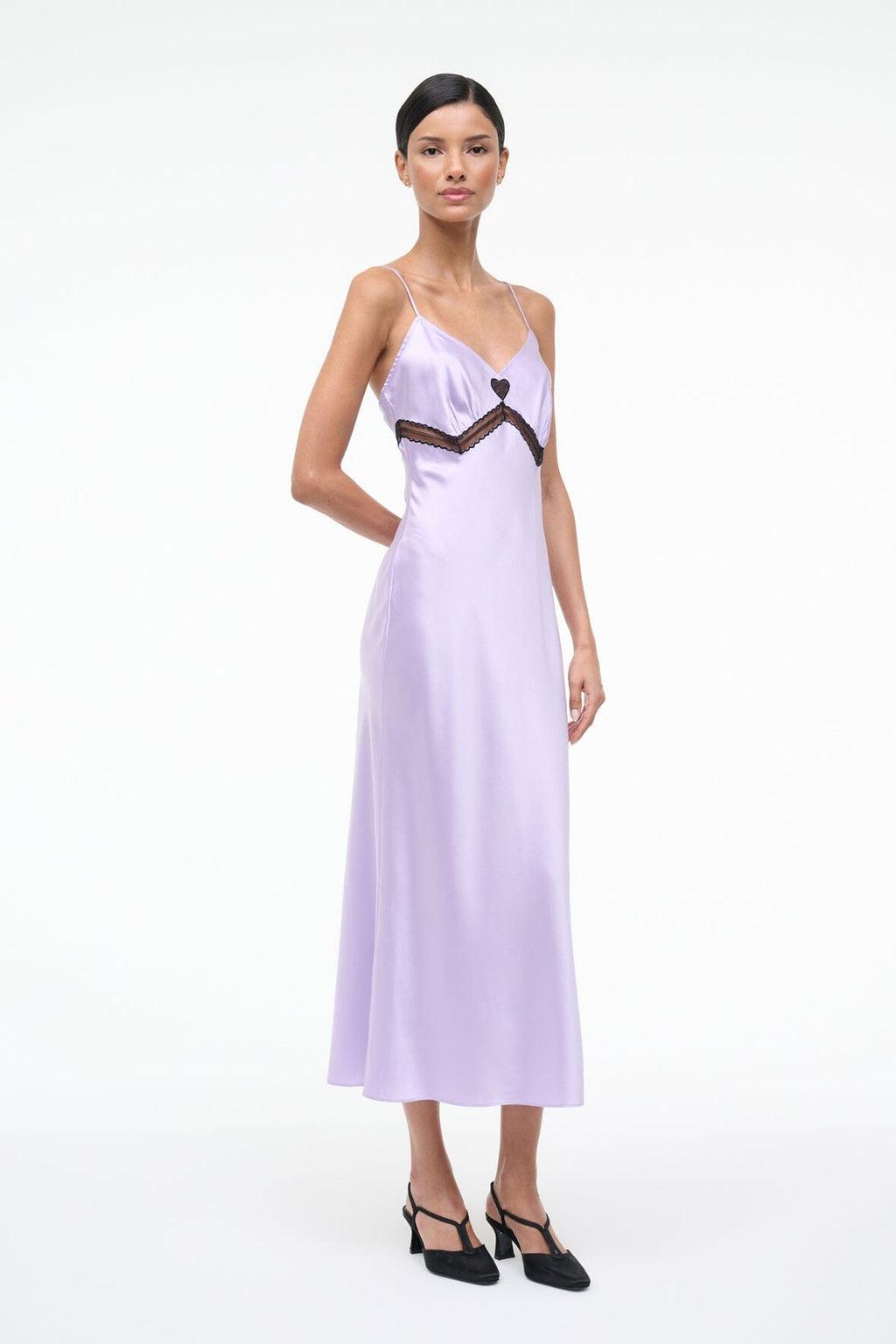 TERRA SILK DRESS | WISTERIA