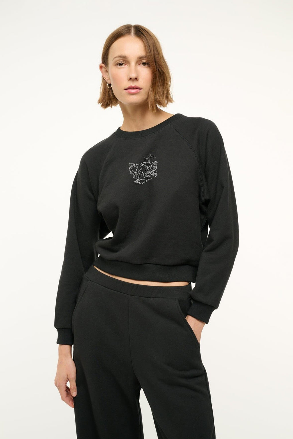 CUSTOM STAUD x C.BONZ ENDURANCE SWEATSHIRT | BLACK