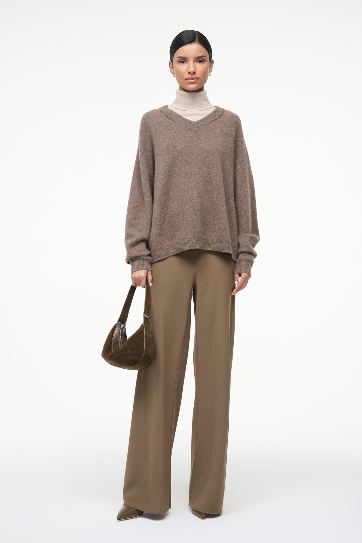 DORIS CASHMERE SWEATER | TRUFFLE