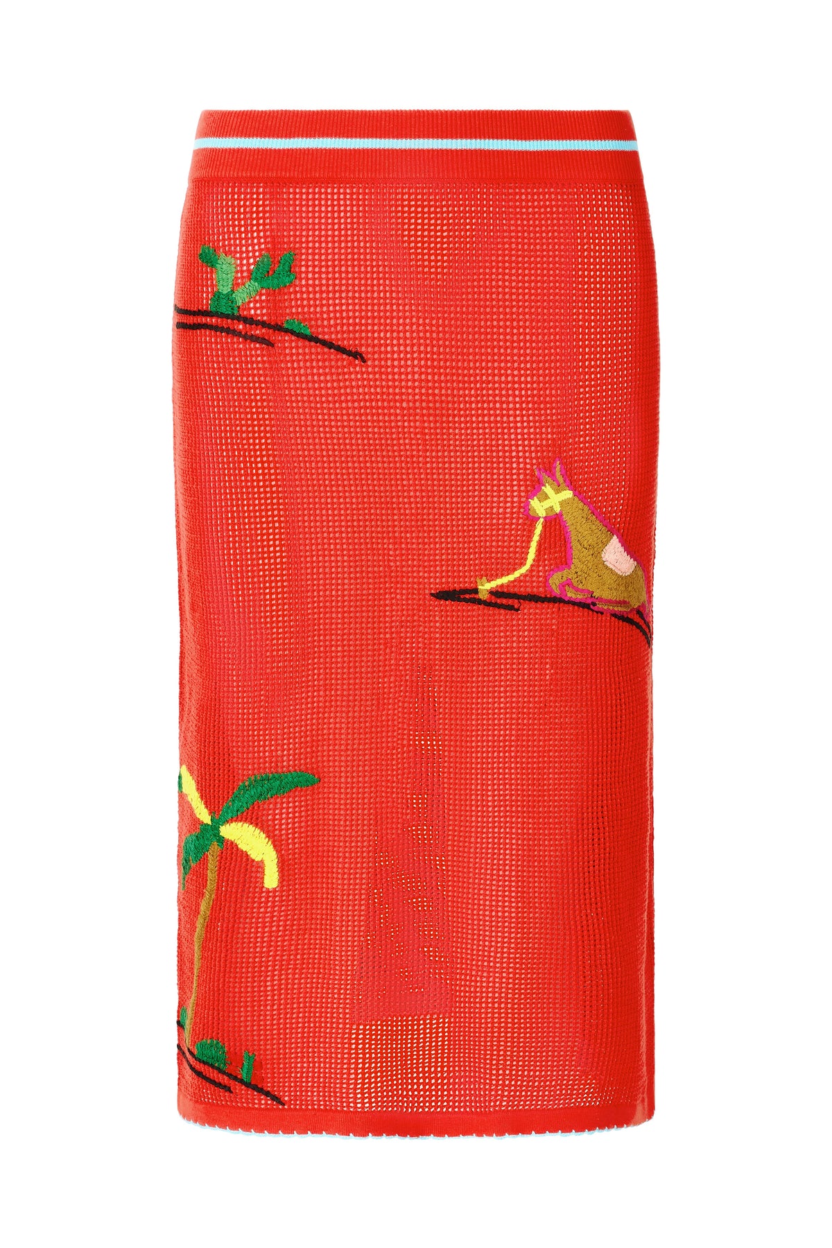 LEVANTE COVERUP SKIRT | RIVIERA FLAME