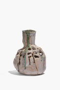 LOTUS VASE | GREY MULTI GLAZE